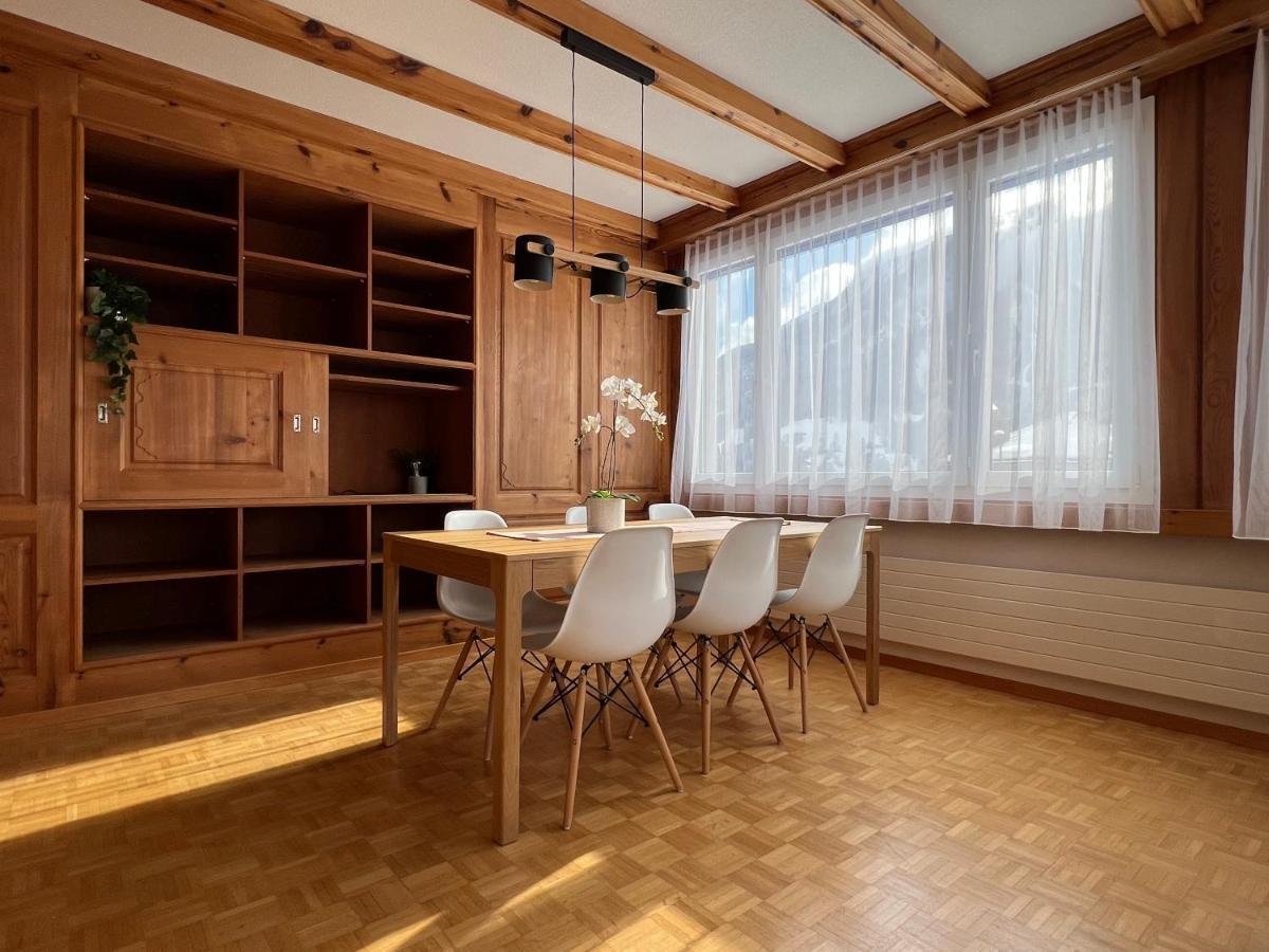Ferienwohnung Dorfzentrum Дизентис Екстериор снимка